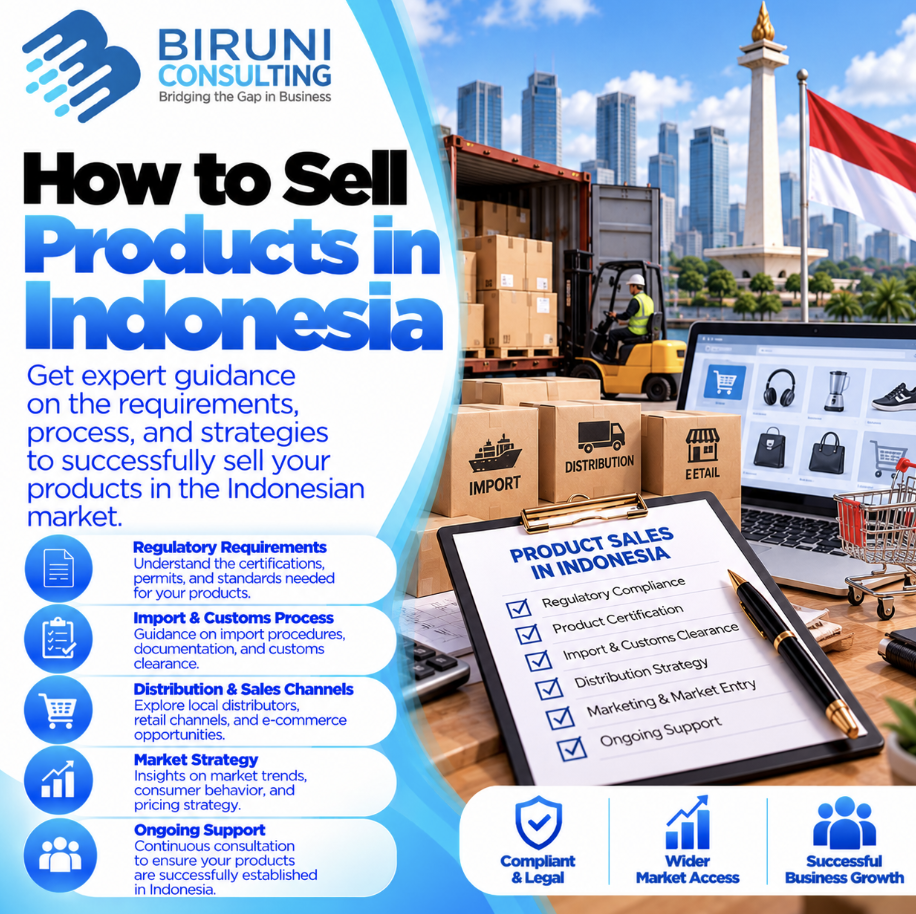 How to Sell Products in Indonesia